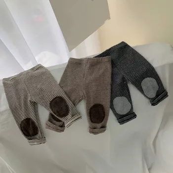 

Winter Baby Leggings Striped Newborn Baby Pants Spring Cotton Infant Boys Pants Unisex Baby Gril Trousers