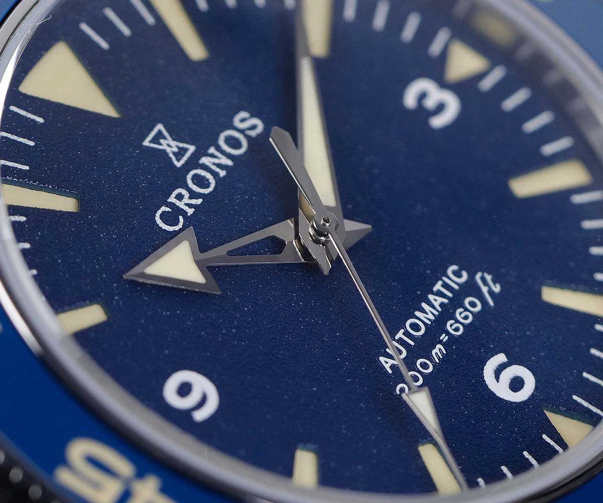 Cronos Sea Master 300 Diver Men Watch 