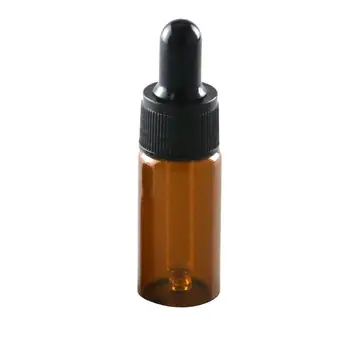 

1ml~10ml Amber Glass Dropper Bottles Mini Empty Esstenial Dropper Oil Container Oil Glass Transparent With Aromatherapy R4O6