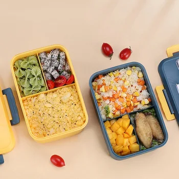 

Leakproof Lunch Box Separate Compartments Children School Bento Box Food Container Microwave Dinnerware Lunch Box for Kids