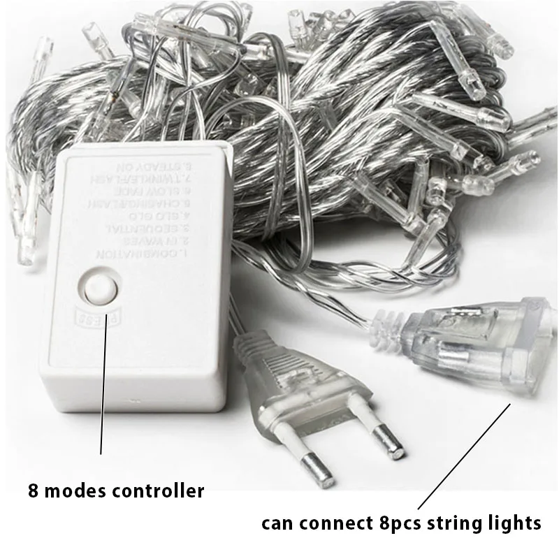 Рисунок 5 - 4,6 м светодиодная Рождественская гирлянда-занавеска
