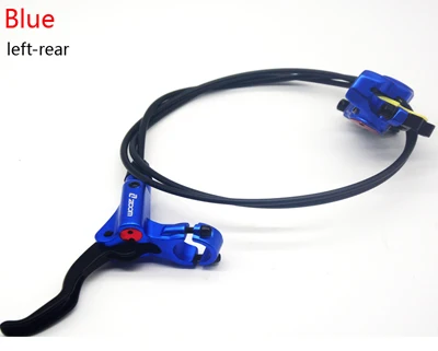 blue left rear Zoom HB-875 тормоз велосипед mtb Гидравлический дисковый тормоз Горный велосипед тормоз для M395 левый передний правый задний - Цвет: blue left rear