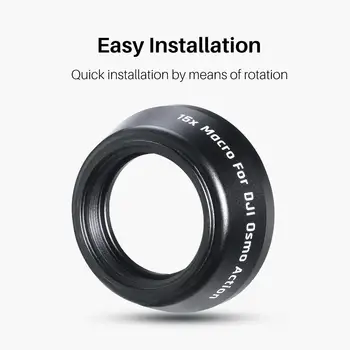 

Ulanzi OA-5 Macro Camera Lens For Dji Osmo Action Macro Lens Action Accessories Macro Camera Lens 35mm R60