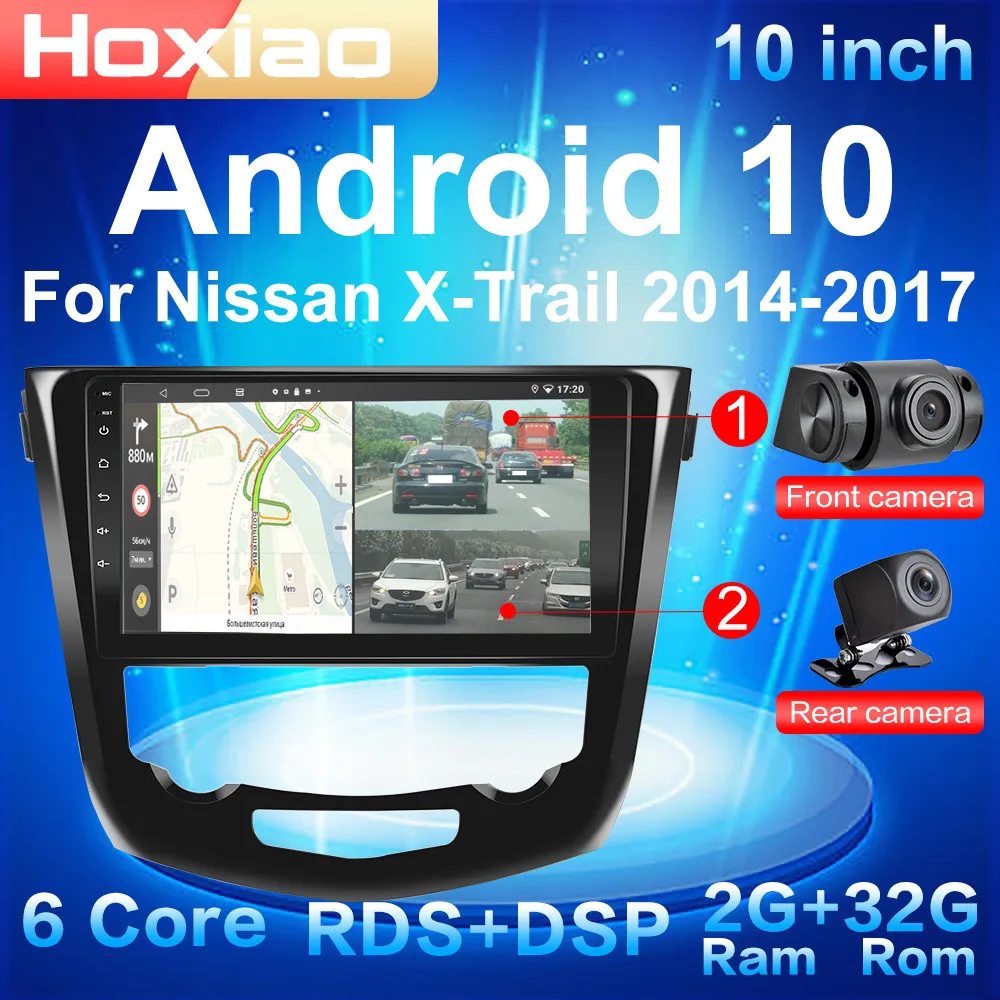 2G Android 10 2 Din автомобильный DVD-плеер радио четырехъядерный WIFI GPS Bluetooth Мультимедиа