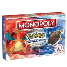 Takara Tomy игрушка Покемон Monopoli игра для взрослых и детей Вечеринка настольные карточные игры игрушка подарок вечерние pokemon Monopoly