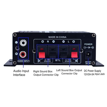 

Accessories Power Amplifier Aluminum alloy AK170 Bluetooth HiFi Receiver