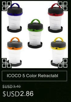 ICOCO Открытый водонепроницаемый IP4 перезаряжаемый ручной светодиодный светильник алюминиевый сплав Кемпинг Аварийный сенсорный переключатель светильник USB светильник ing