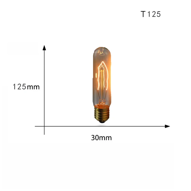 Vintage Edison Light Bulb E27 220V/110V 40W