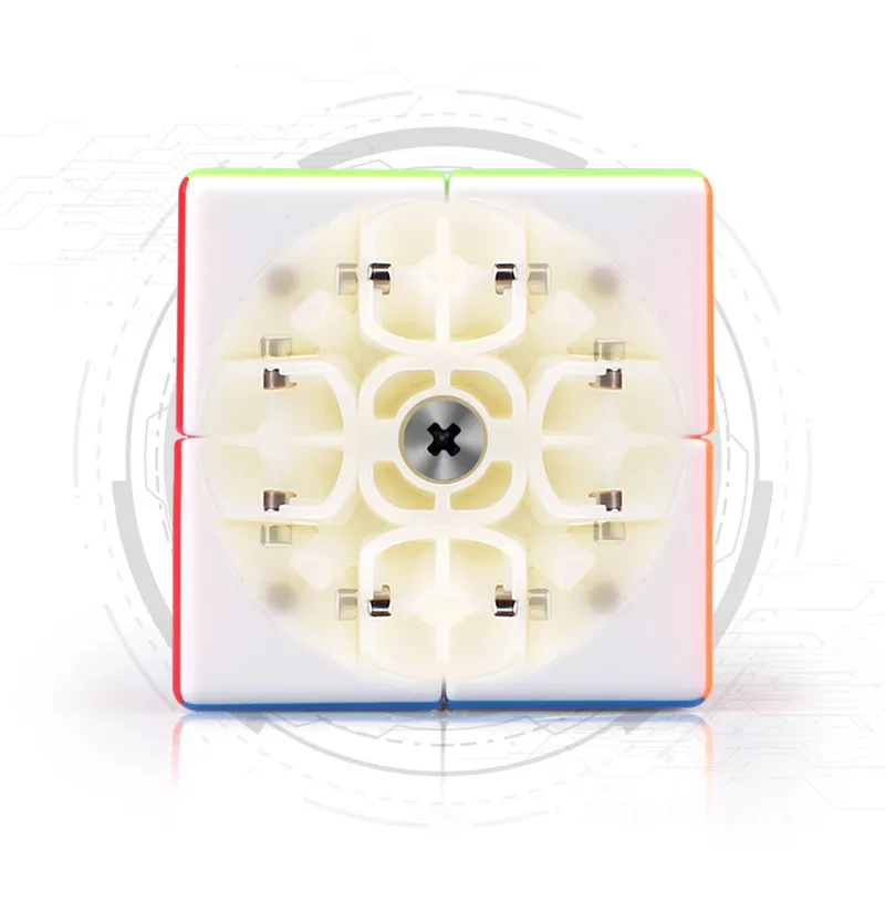The Valk 2 M 2x2x2 speed Магнитный куб Valk 2 Packet Cubes QIYI Mofangge WCA Competition Cubes Magnet магические Кубики-пазлы valk2 M