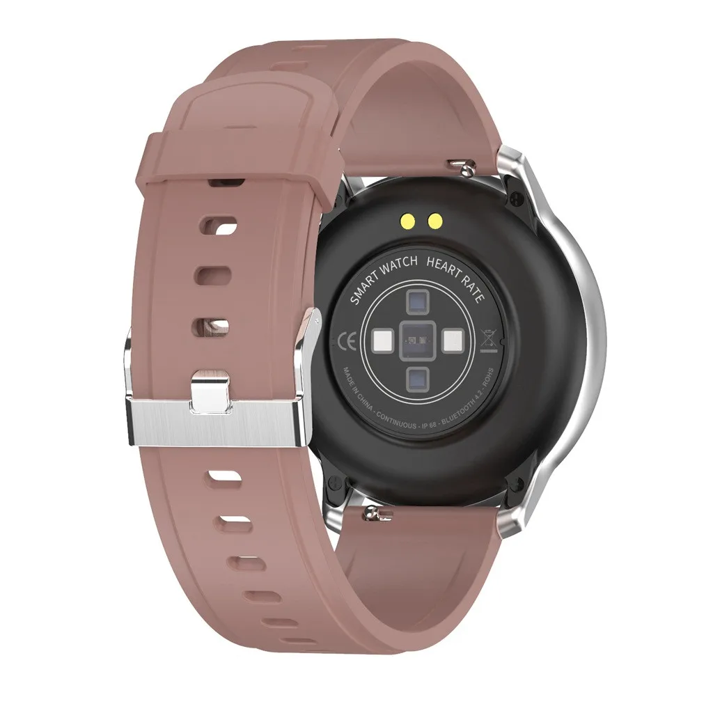 MIARHB Смарт часы для мужчин ip68 Водонепроницаемый smartwatch Круглые Наручные часы для женщин монитор сердечного ритма функции кровяного давления