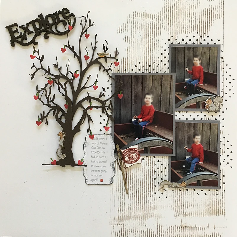 Пасхальное дерево Нож Форма для резки металла серебро ремесло форма набор ручной