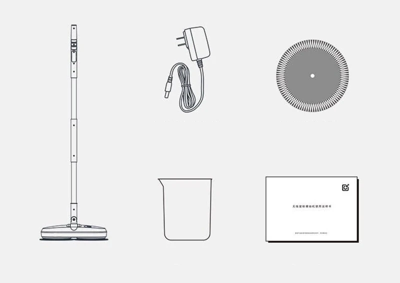 Новая портативная беспроводная Электрическая Мойка Xiaomi Dreame CC Mop Cleaner интеллектуальная влажная уборочная машина