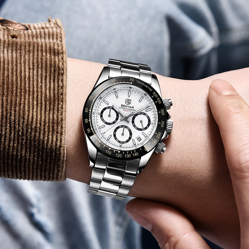 BENYAR New Watches Men Luxury Brand 