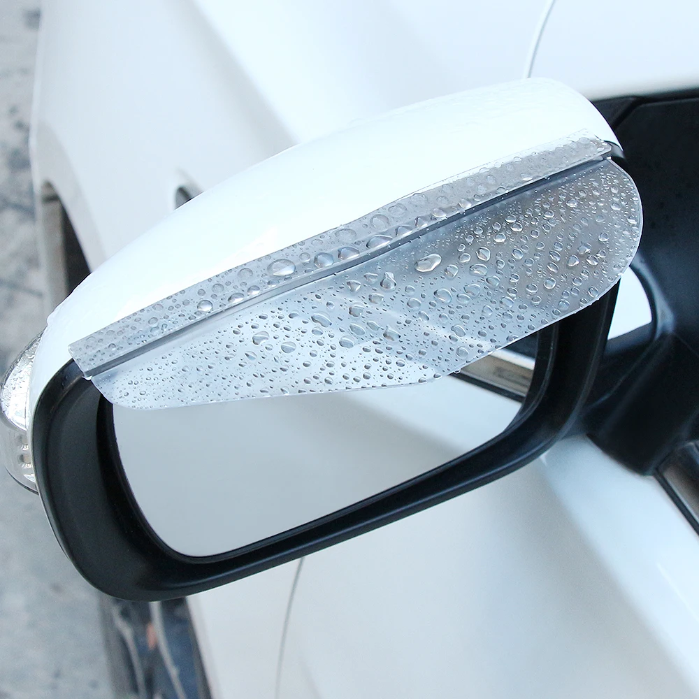 Автомобильный Стайлинг ПВХ наклейка на зеркало заднего вида дождь бровь для bmw x5 e70 touareg freelander 2 lada priora mazda 3 bk lada kalina