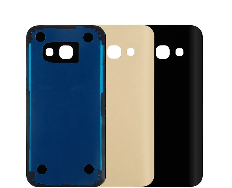 

10pcs Perfect quality For Samsung Galaxy A3 2017 Battery Cover Glass Panel Rear Cover Housing Door
