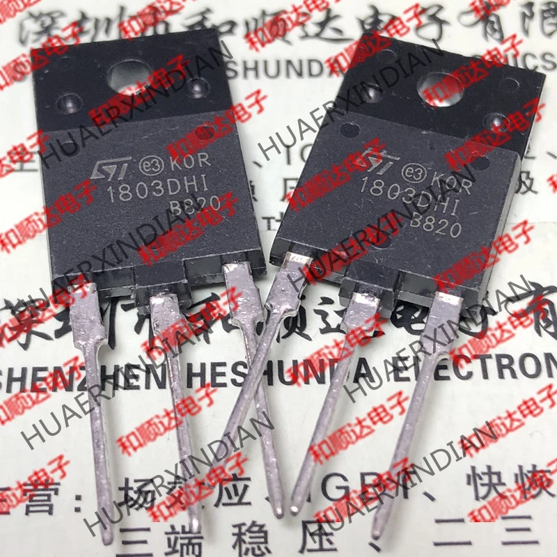 10 шт./лот и 1803DHI ST1803DHI TO-3PF 1500V 10A