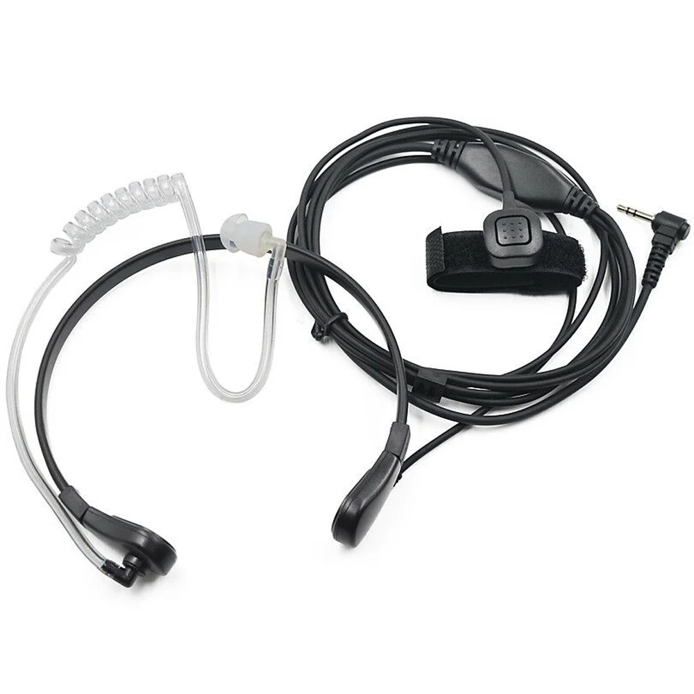 Горловой микрофон Воздушная трубка Гарнитура для Kenwood радио Baofeng UV-5R GT-3 UV-82 иди и болтай Walkie довольно хорошее анти-шума