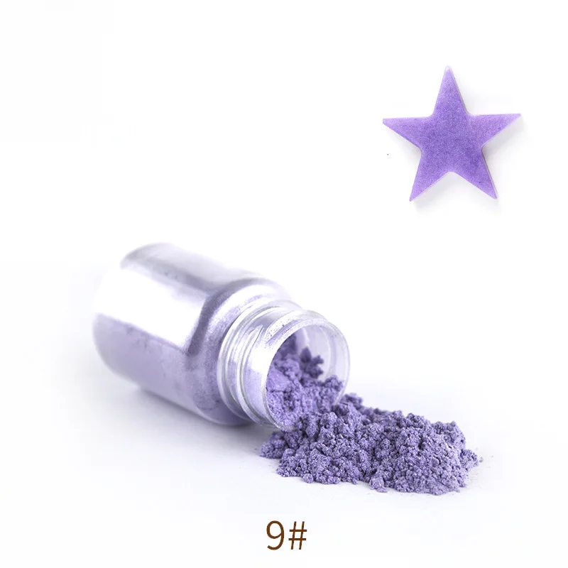 10g/bottle Handmade Pearl Mica Powder for DIY Epoxy molds making Pearl Powder Pigment Silicone molds filler 10g/bottle Handmade Pearl Mica Powder for DIY Epoxy molds making Pearl Powder Pigment Silicone molds filler