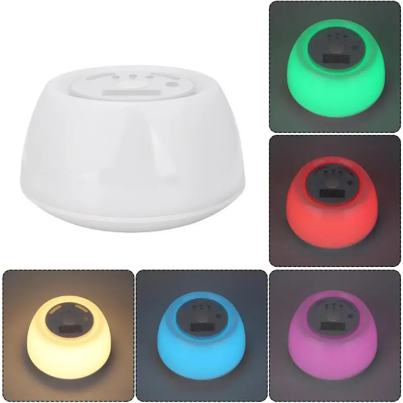 

USB Alarm Clock Wake Up Light Nature Sunrise Simulation Bedside Night Lamp Support Dropshipping
