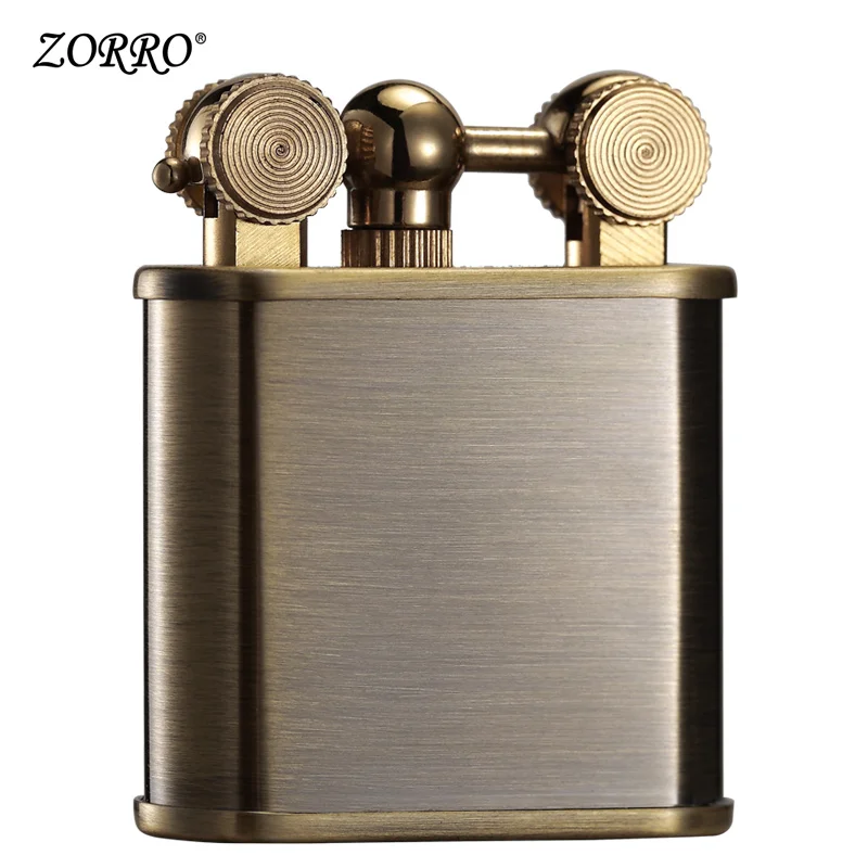 

Zorro new kerosene LIGHTER new year creative custom retro personality lighter for men