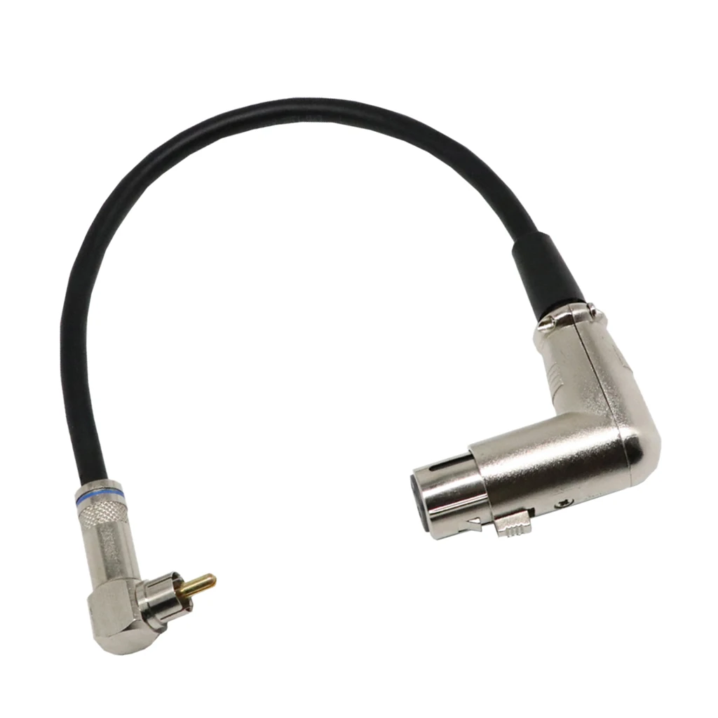 2 шт 1ft XLR 3P Женский к RCA Мужской кабель- профессиональная серия- сцена, DJ, Pro, студийный кабель