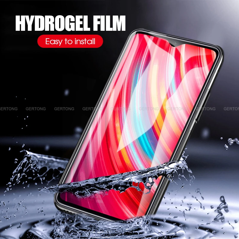 

Tempered Protective Hydrogel Film for Xiaomi Redmi Note7 Note 7 Pro Full Screen Protector on The for Redmi Note 8 Pro Front Film