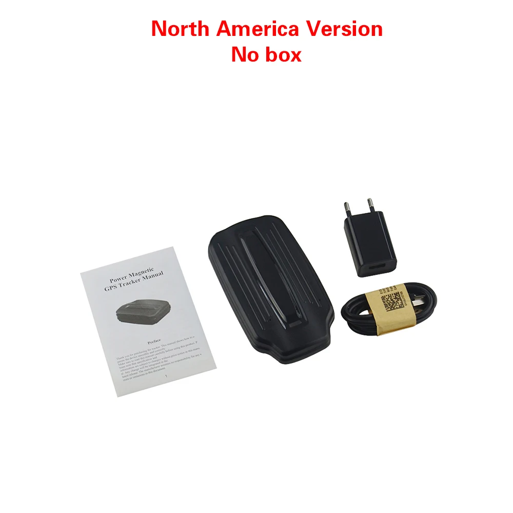 4GLTE LK900-4G gps автомобильный трекер gps+ GSM устройство слежения 6000 мАч большой аккумулятор долгое время Satndby с платформой/приложение отслеживание в реальном времени - Цвет: No box North America