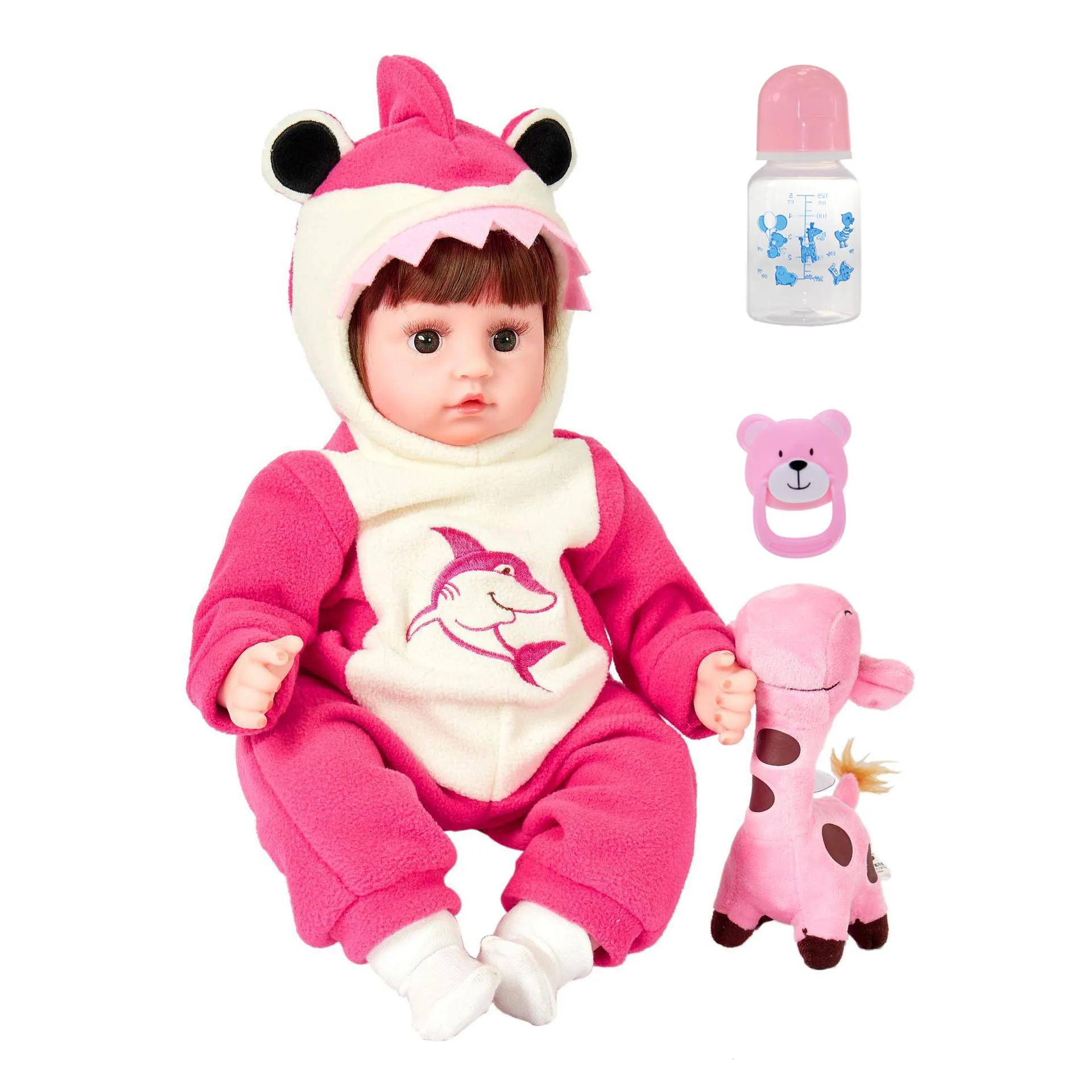 

Bebes Reborn Baby Doll Realistic Dolls Silicone Inteiro Best Gifts For Your Child Boneca Reborn With Clothes paradise galleries