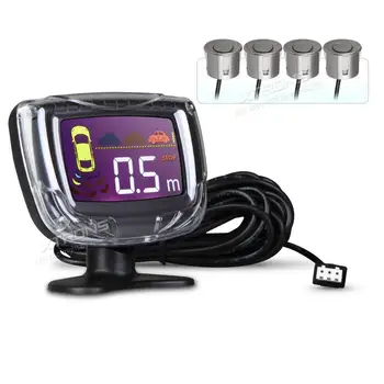

XTRONS CPS007 Intelligent Parking Assistant System with 4 MID Grey Ultrasonic Rear Sensors