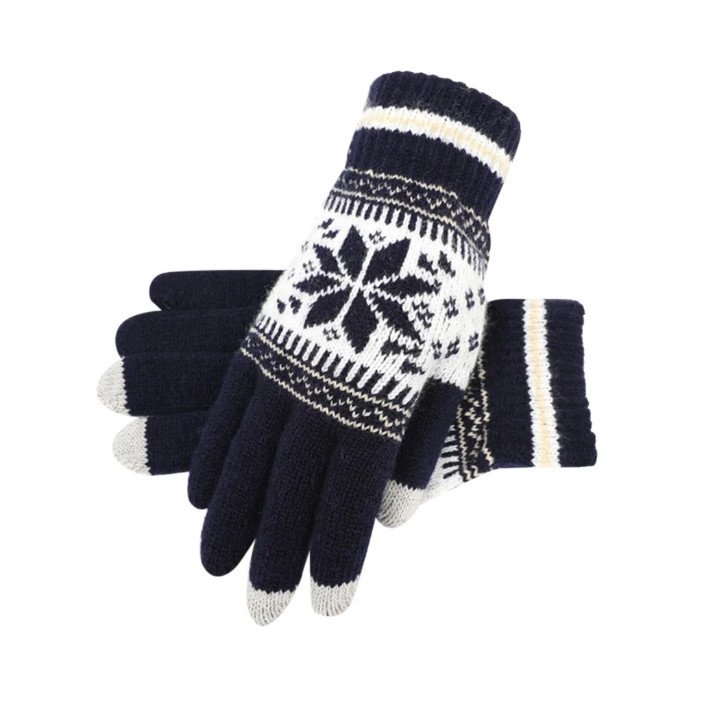 Fashion Touchscreen Womens Winter Outdoor Sport Warm Gloves female gloves Mobile Phone Women Winter Warm Gloves#Y4