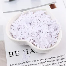Хэллоуин золотой белый Ангел блестки ПВХ бусины DIY аксессуары для одежды 10 г одна упаковка