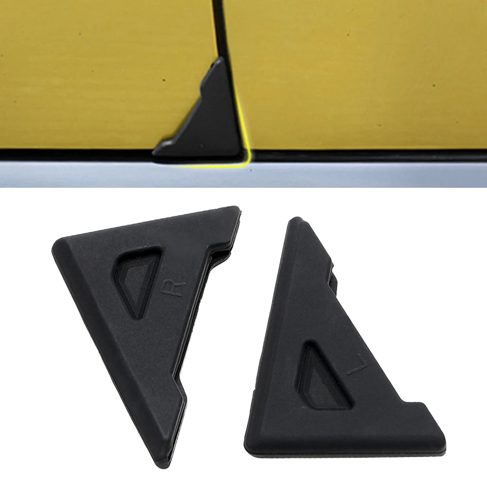 2 Piece Silicone Car Door 90 Degree Angle Corner Cover Bumper Crash Scratch Protector Anti-Scratch Crash Protection Auto Car car door edge guards car bumper protector