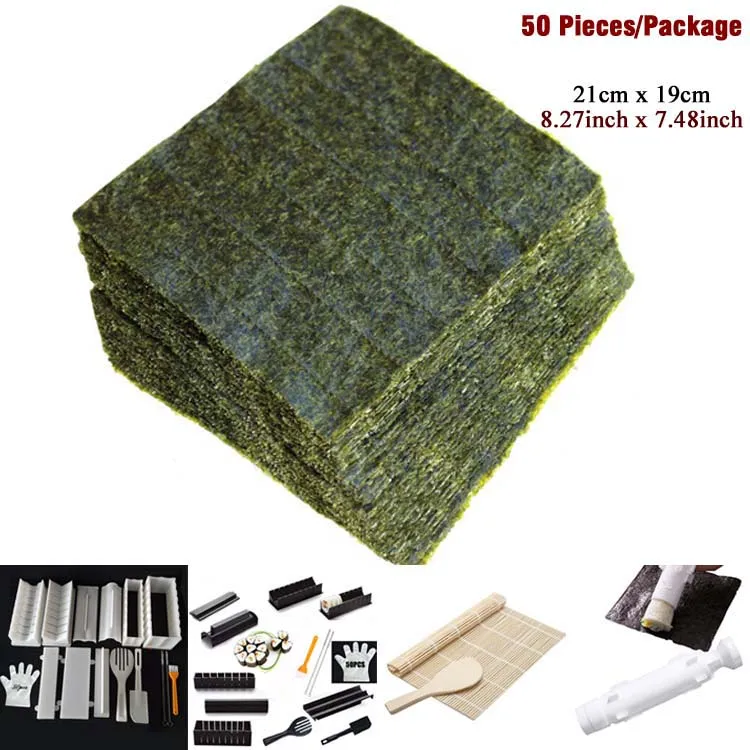 

DIY Sushi Maker Rice Mold Kitchen Sushi Making Tool Set Pack of 11,sushi mold,cooking tools,Set for sushi roll With Seaweed