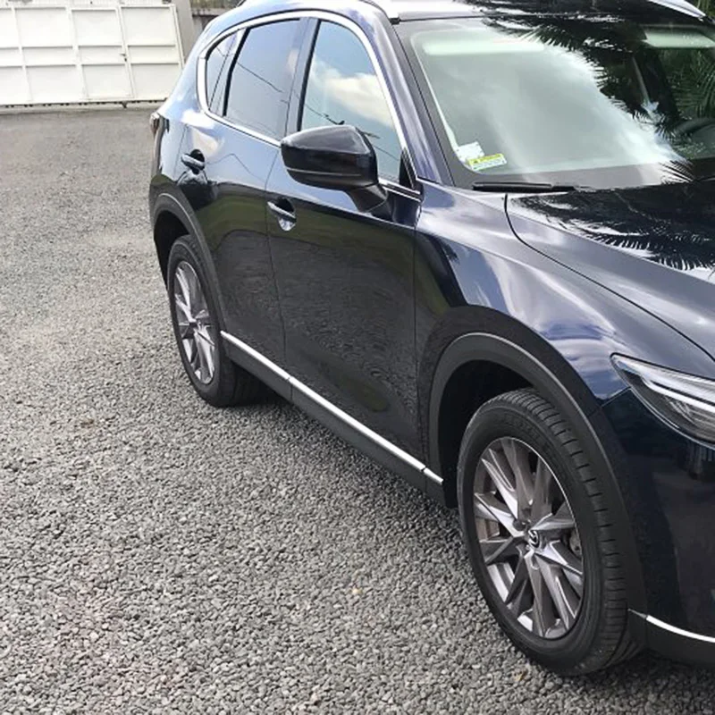 Накладка на окно автомобиля для Mazda CX 5 CX5 2017 2018 2019 KF хромированные полосы Внешнее