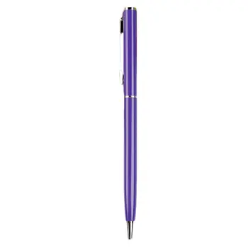 

Rotating Metal Ballpoint Pen Small Gao Shi Business Gift Pen Office Stationery Advertising Pen Custom Logo