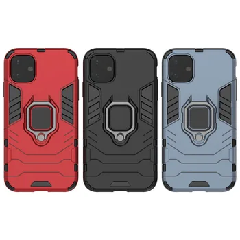 

SGP Case For iphone 11 11pro max Armor Panther Phone Magnetic Bracket Cover Ring Buckle Anti-fall for Huawei mate20 lite P20