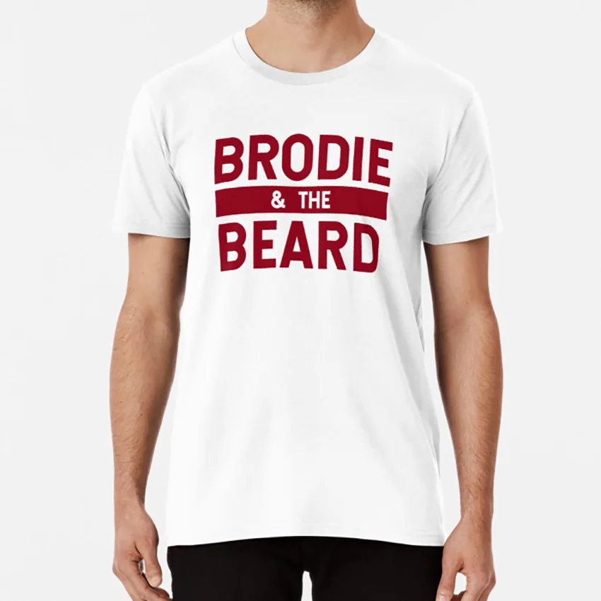Brodie &amp The Beard футболка westbrook harden brodie beard the houston rocket basketball russell james | Мужская одежда