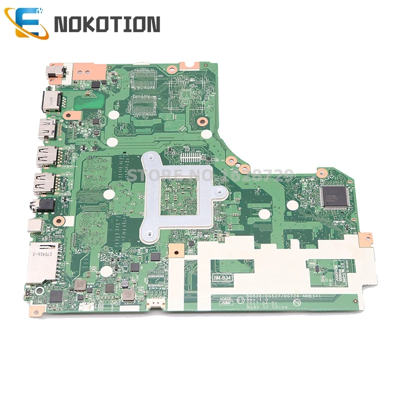 NOKOTION материнская плата для ноутбука lenovo IdeaPad 320-15ABR DG526 DG527 DG726 NMB341 NMB-341A10-9600P Процессор полный тест