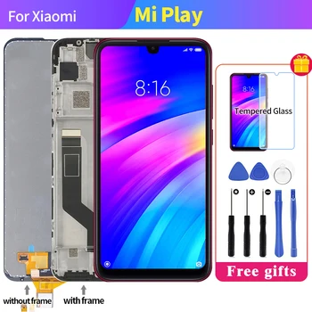

100% Tested 5.84"For xiaomi Play lcd display touch screen digitizer Assembly for xiaomi Miplay replacement mi play LCD digitizer