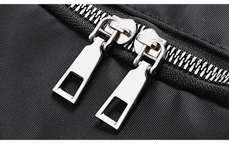 New waterproof nylon women backpack school bags with zippers for teenagers girls roomy backpack female multifunctional backpack