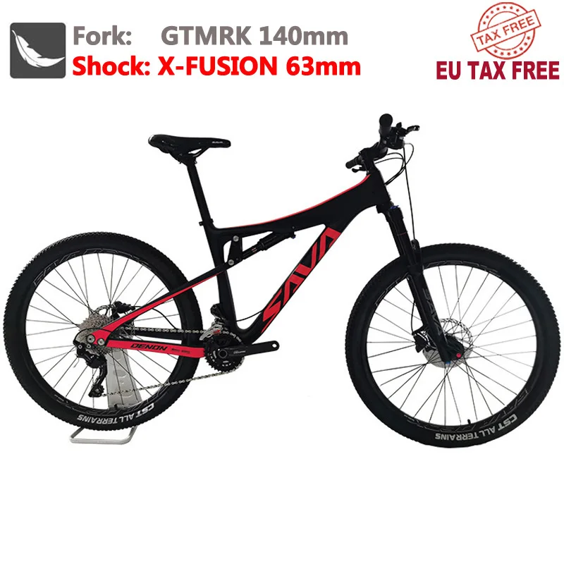 Sava Downhill Bike Full Suspension Mountain Bike Carbon Fiber Mountain Bike  27.5 Dh Mountain Bike Xc/am/dh Bicycle - Bicycle - AliExpress