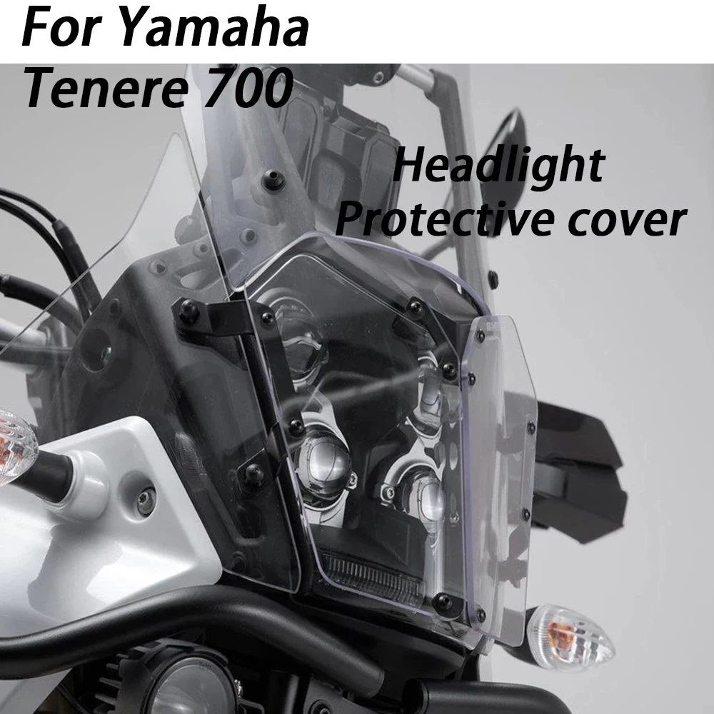 

Motorcycle Accessories For Yamaha Tenere 700 TENERE 700 Tenere700 20-Onward Acrylic Headlight Protector Guard Lense Cover