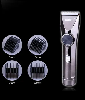 

All-metal professional hair clipper barber pro electric hair trimmer men cordless hair cutting machine haircut magic adjustable