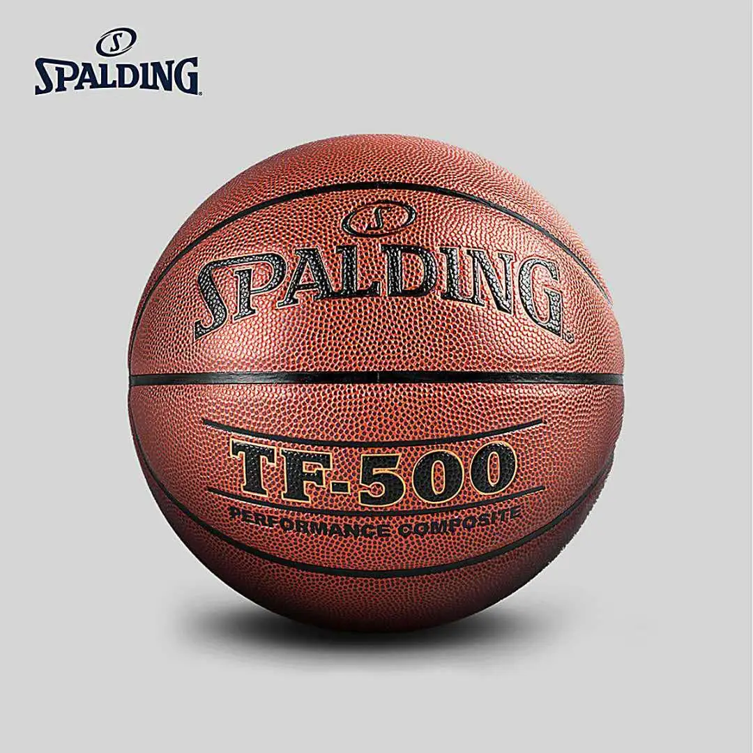 Spalding Nba TF-500 производительность крытый Открытый Баскетбол 74-529Y PU материал Официальный Размер 7 мужской матч тренировочный мяч