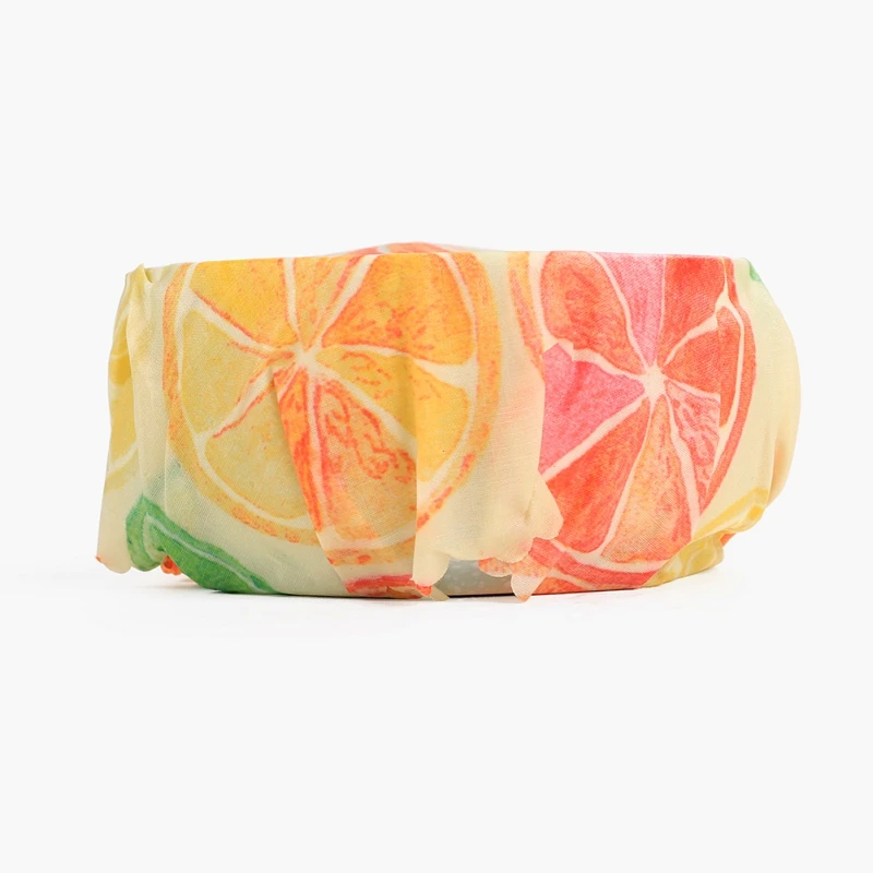 3PCS/Sst Kitchen Environmental Organic Cotton Beeswax Fresh Cloth Food Wrap Cling Film Reusable Food Preservation Cloth