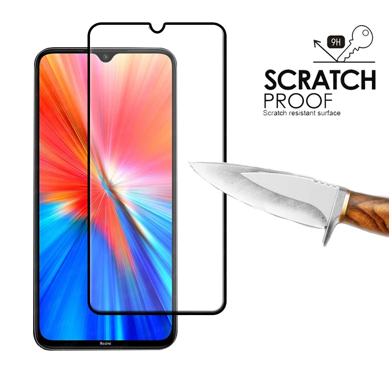 mobile protector 4-in-1 For Redmi Note 8 Glass For Xiaomi Redmi Note 8 2021 Tempered Glass HD Screen Protector For Redmi Note 8 9 S 10 Pro Glass phone glass protector