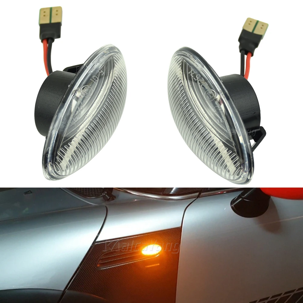 2x динамический поворотный указатель для BMW MINI Cooper R50 R52 R53 2002 2003 2004 2005-2006