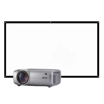 

Uhappy U43 LED LCD Projector 1080P Home Theater Remote Controller Projector Screen HD 16:9 for Notebook Laptop DVD Player