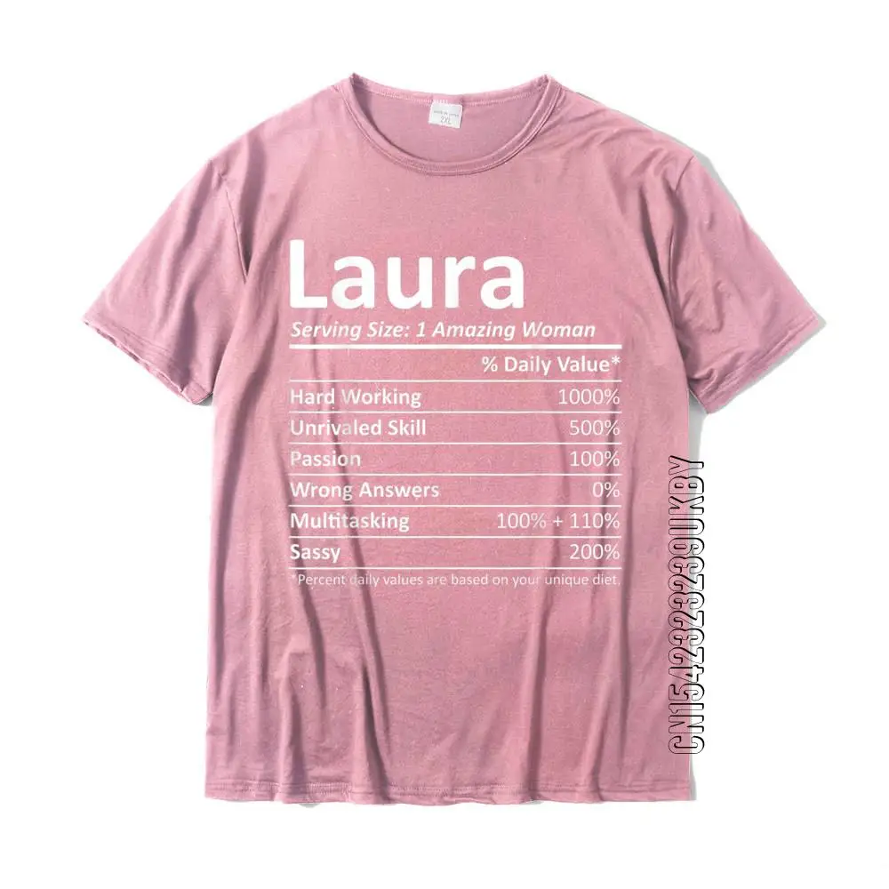 Personalized LAURA Nutrition Christmas Gift T-Shirt - Classic Cotton Men's Tee