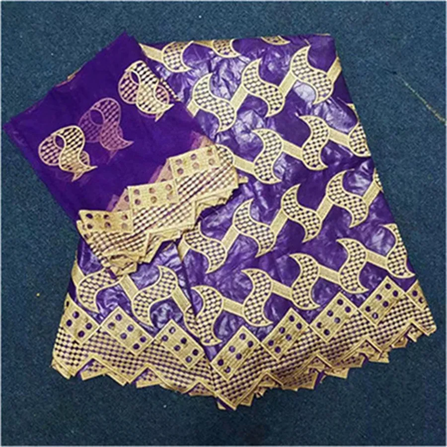 Лидер продаж в африканском стиле Getzner ткань с камни парча в Гвинейском стиле высокое качество хлопковый Базен Riche ткань 5+ 2 м